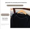 Plus Size Women's Thickened Sweater, Bust 150-160cm, Round Neck Knitwear, Suitable for 200-300 Jin