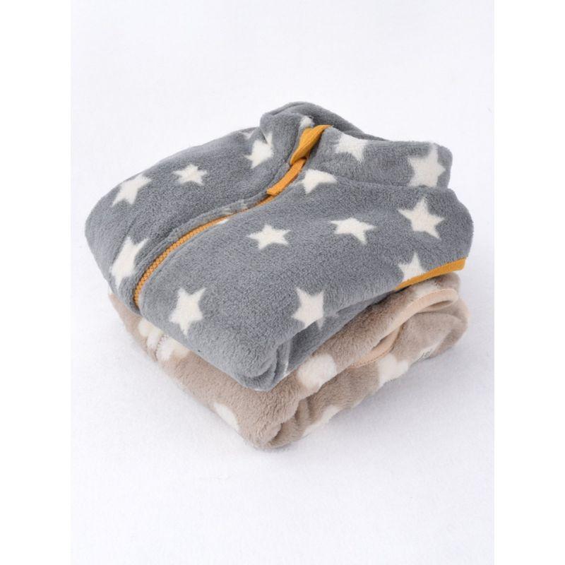 Qianqujia Japanese Fleece-Lined Waistcoat Warm Vest Children's Clothing