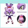 Sonic Bruz Plüschtiere Cartoon Weiche Stoffpuppe Kinderfreundlich Niedlich Anime Plüschtier Perfektes Geschenk