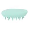 3pcs Oval Shape Hair Brush Silicone Elastic Wide Teeth Shampoo Brush for Hair Washing Cleaning