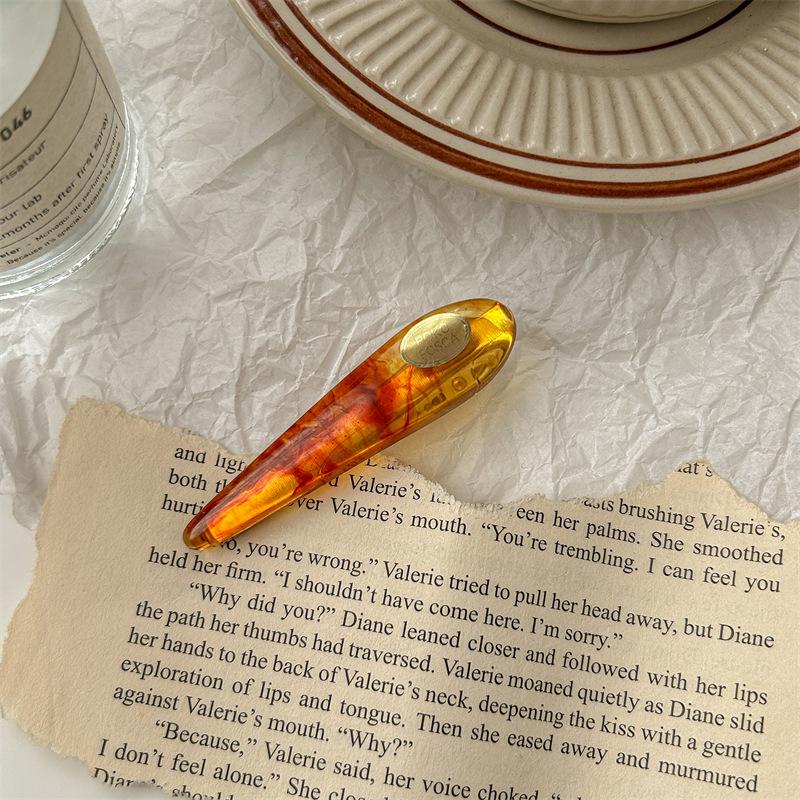 2023 Trendy Hairpin: Women's Duckbill Clip for Forehead, Side Hair & Bangs - Elegant Headdress