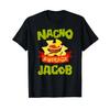 Nacho Average Jacob Funny Birthday Personalized Name T Shirt Vintage Homme Top For Everyday Wear Fashion Slightly Soft