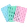 66 Holes Candy Fudge Silicone Mold Mini Chocolate Ice Cube Tray Fruit Shaped Non-Stick Soft Jelly Mold