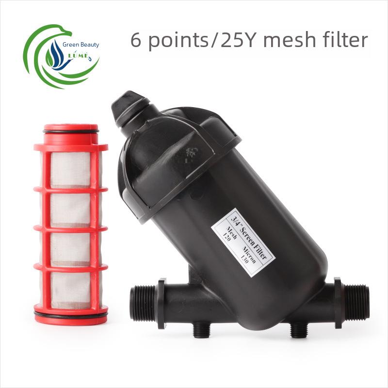 

ARKA 6-Point Micro Spray Filter 3/4 DN20, 25 Mesh for Drip Irrigation.