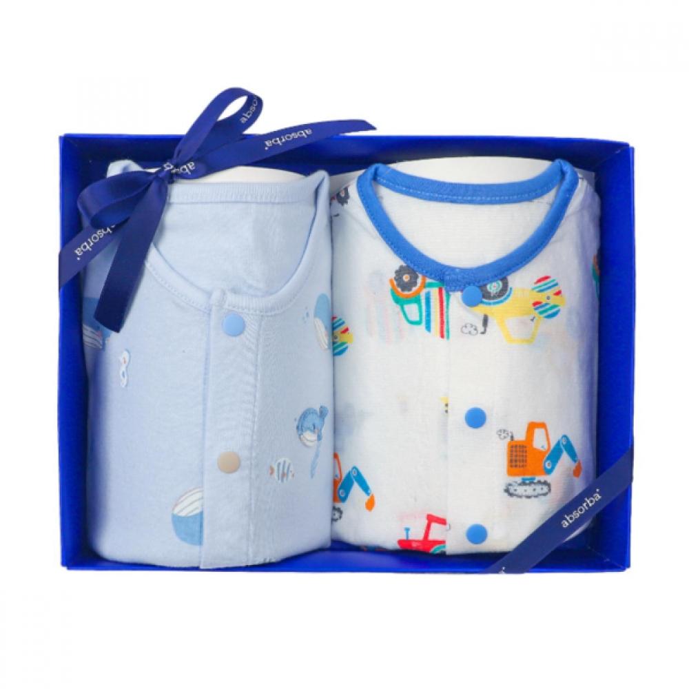 

Absorba 2 Piece Set Slim 7 Part Underwear + Ddidi A1b10388 A1a10389 Blue/80(6-12M)