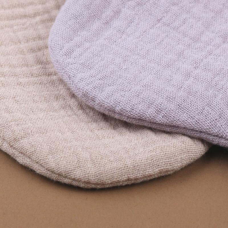 2PCS Baby Drooling Bib Burp Cloth for 0-24 Months Infants Cotton Saliva Towel Unisex Breathable Baby Bibs for Newborn