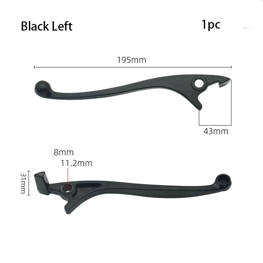 Left and Right Handle Brake Lever 195mm Accessories Disc Brake Lever  Motorcycle Accessories