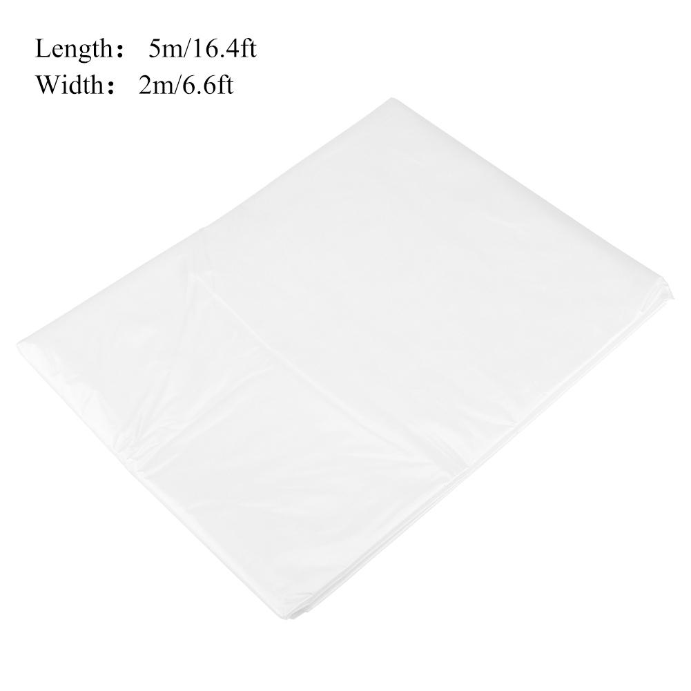 Clear Greenhouse Plastic Sheeting, Polyethylene Green House Plastic Cover Freeze Frost   Sheeting Film Cover for Farms Garden
