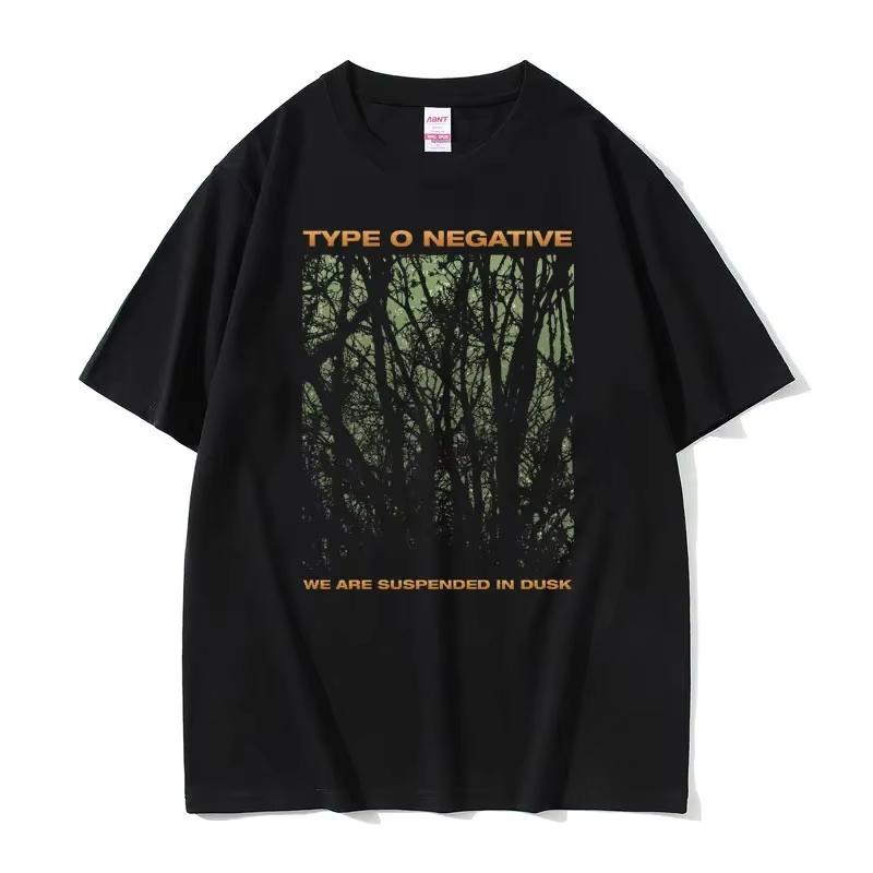 Fashion Rock Band Type O Negative Suspended in Dusk Essential T-shirt Men Women Summer Casual Tshirt Male Vintage Tops Tees