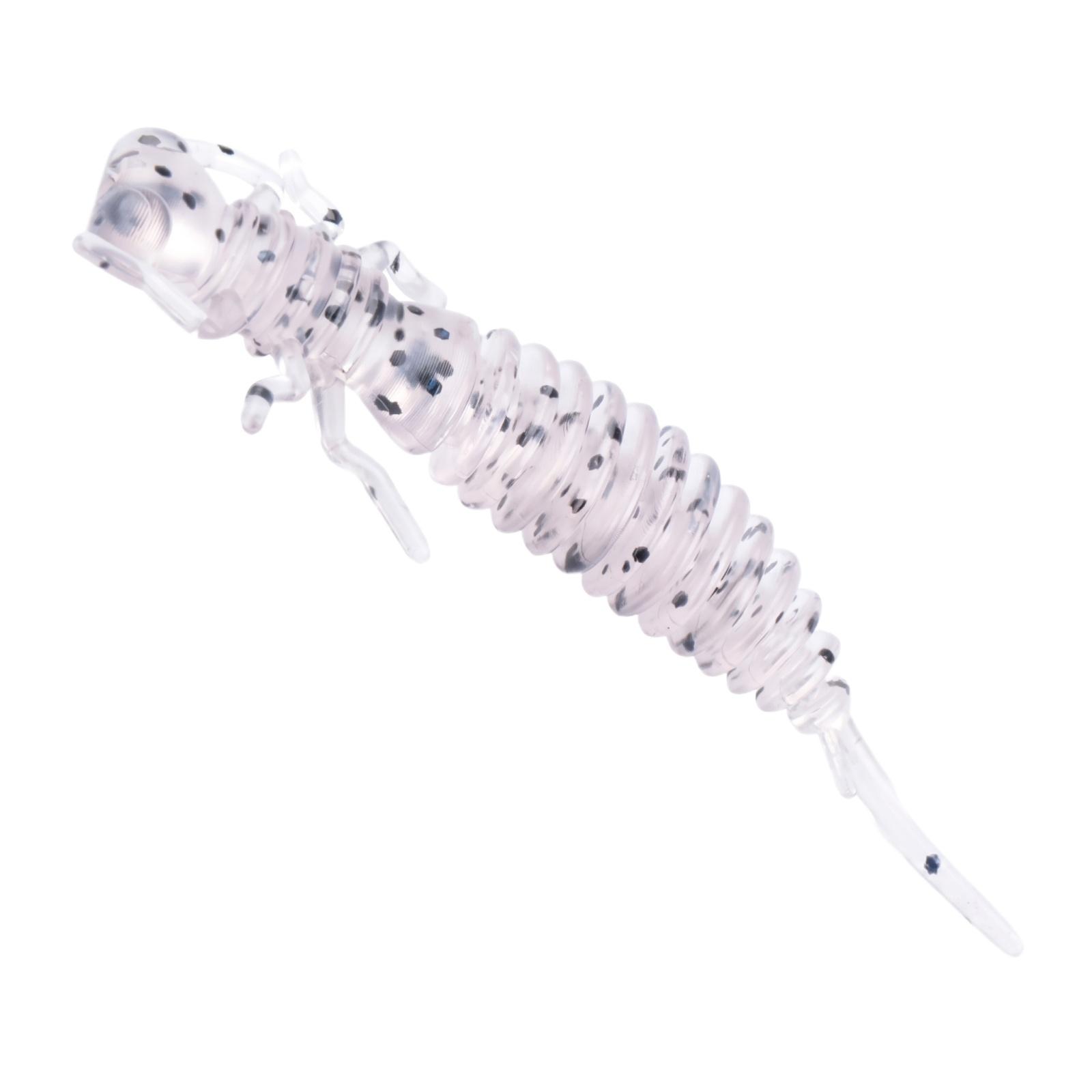 

5cm Pin Tail Soft Artificial for Fishing Bass Micro one size білий