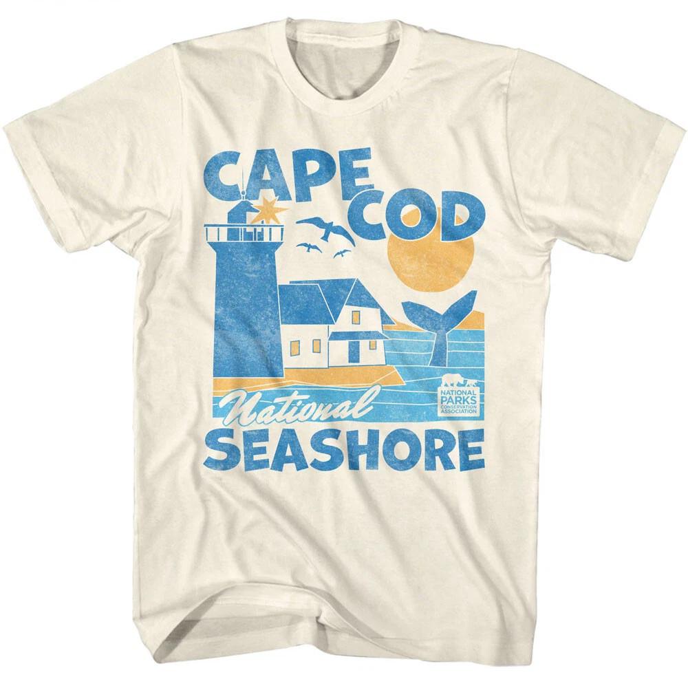 United States National Parks Cape Cod Seashore Massachusetts Men s T Shirt S