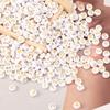 100/300/500pcs Acrylic Letter Beads White Yellow Acrylic Letter Beads Round Decorative Beads DIY Bracelet Necklace Earrings Keychain