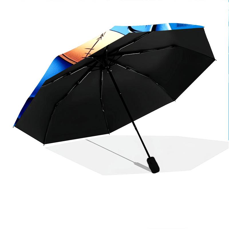Eeyore'S Warm Hug Folding Umbrella Umbrella Portable Printing Gift Outdoor