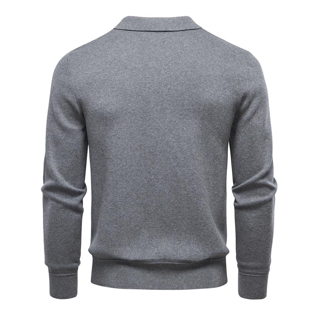 Polo Ralph Lauren 2025 Høst og Vinter Broderi Ny Herrejakke Genser Cardigan Herre Glidelås Business Casual Jakke Herre