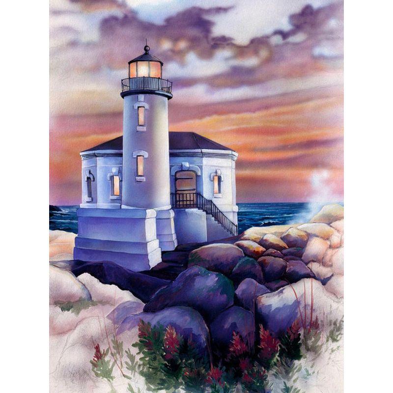 5D Diamond Painting Scenery Cross Stitch Landscape Diamond Mosaic Cartoon Handwork Rhinestone Art