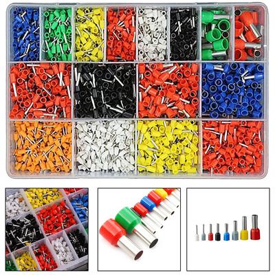 Cold Pressed Terminal Blocks European Style Tube Terminal Improved Conductivity