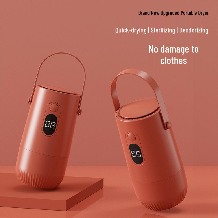 Sèche-linge intelligent portable compact 200W pour les voyages et les déplacements d'affaires - Économe en énergie et facile à ranger