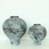 Retro Ceramic Large Vase for Indoor Floor Decor - Creative Pottery Ornament for Dried Flowers