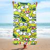Seaside Children'S Cartoon Beach Towel Quick-Drying Microfiber Absorbent Square Bath Towel, Printable