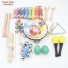 10-Piece Orff Percussion Instrument Set for Kids