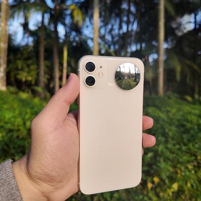Universal Smartphone Selfie Vlog Spiegel Für Iphone Samsung Foto Video Selfie Vlog Zubehör Tragbare Spiegel Booster Selbst Tz08