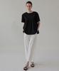 Keullaepeu Lace Peplum Blouse_Black