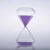 Hochwertige Diamantförmige Sanduhr 5 Minuten Einfache Sanduhr Sanduhr Heimdekoration