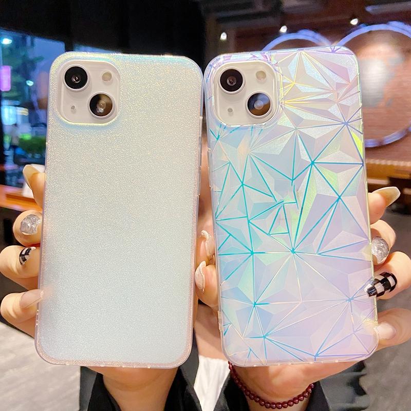 Compre Capa de caso Holographic Camaleon Soft TPU para apple iPhone 13 12 11  Pro Max XR X XS 7 8 Plus barato — frete grátis, avaliações reais com fotos  — Joom