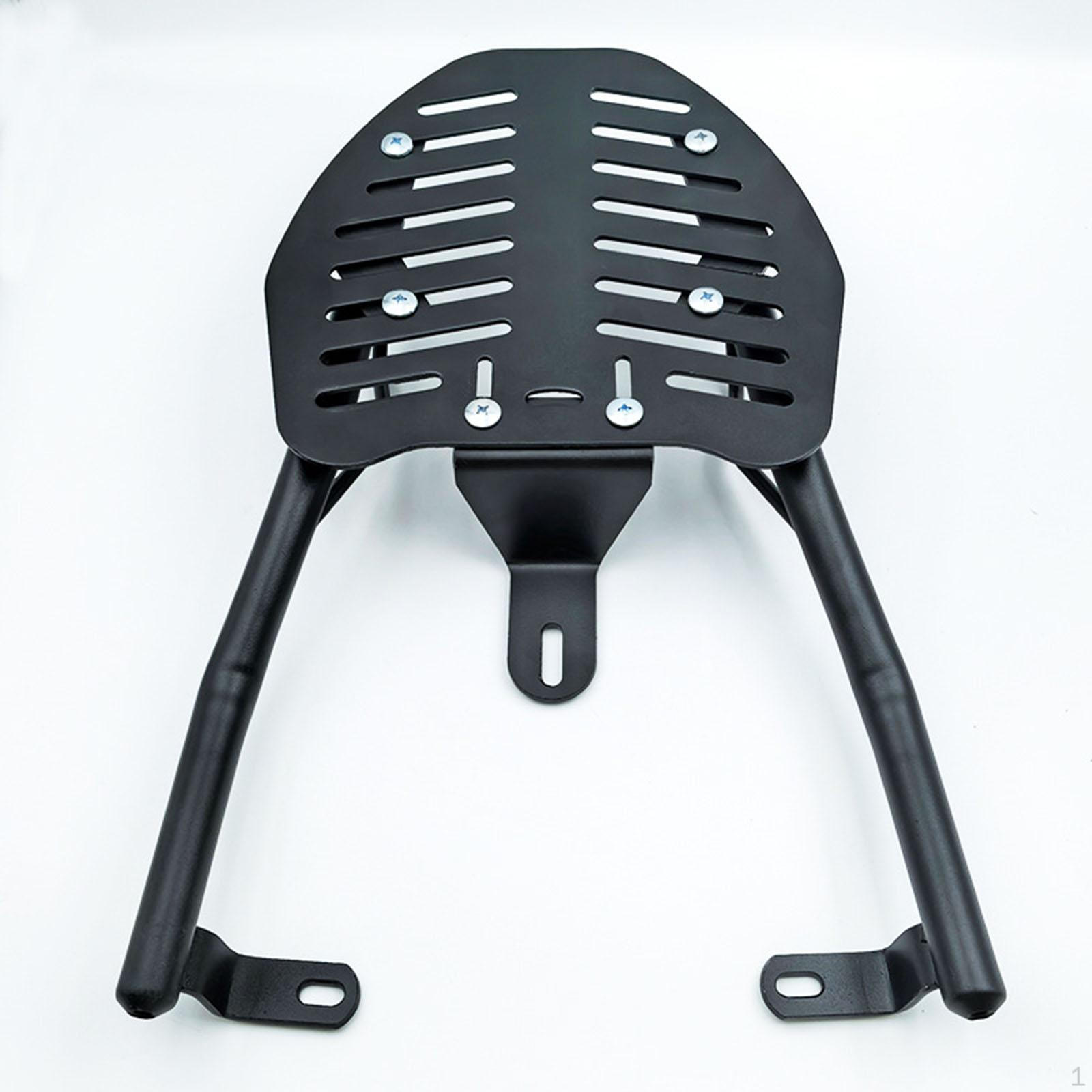 Задний багажник для электровелосипеда Мотоциклетный аксессуар Практичный для путешествий Легкая установка Замена груза