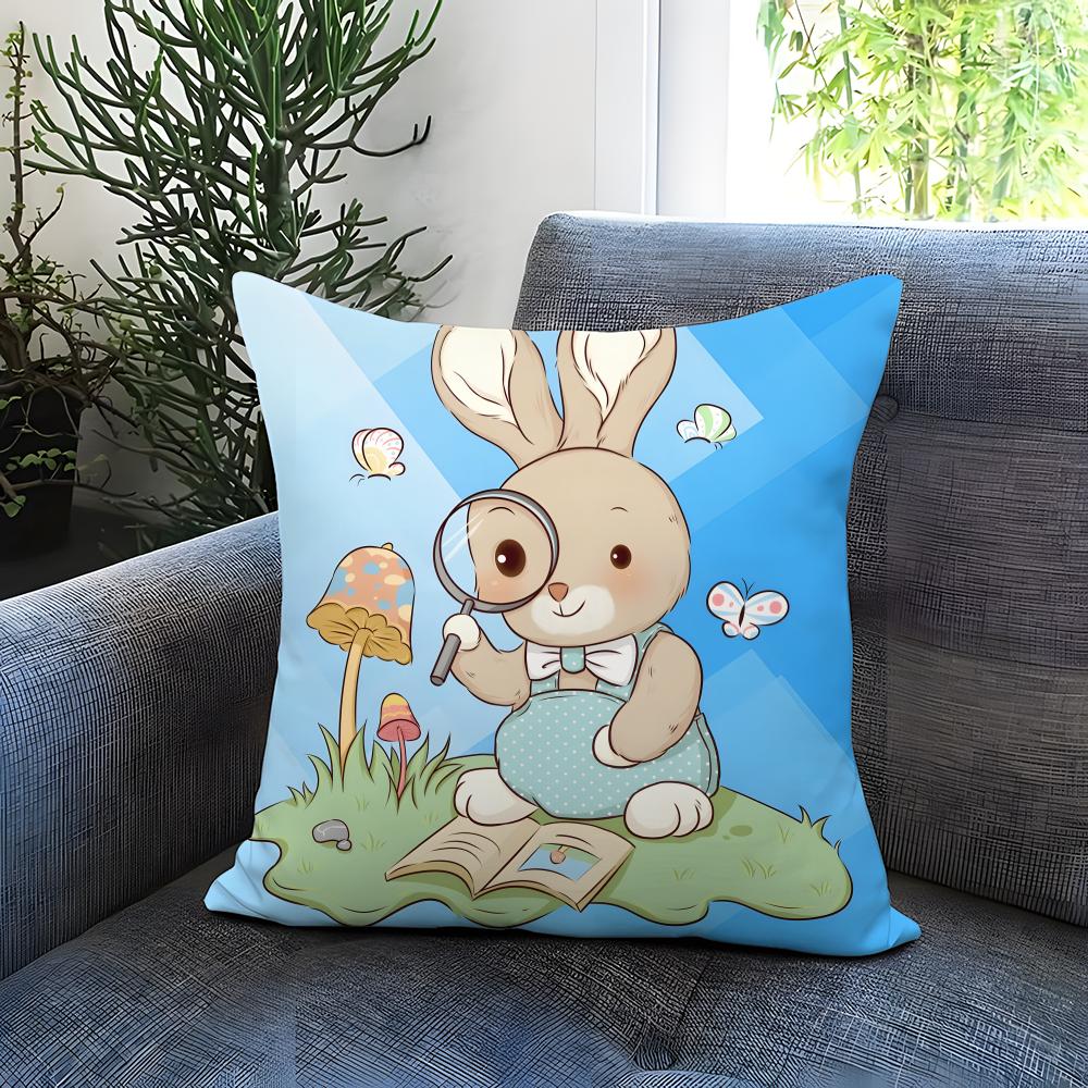 G-GabrielS Cushion Cover Comfortable Reversible Pillow Cover Ideal for Car Sofa Bedroom & Beyond