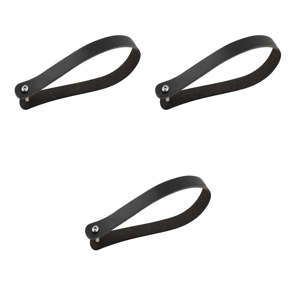 Leder-Zugband Gürtel Faltrad Schnellspann-Griffband für Brompton Faltradträger Premium-Leder-Zugband Gürtel