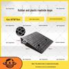 Household Rubber Threshold Ramp for Curbs and Slopes: Car and Road Edge Climbing Pad
