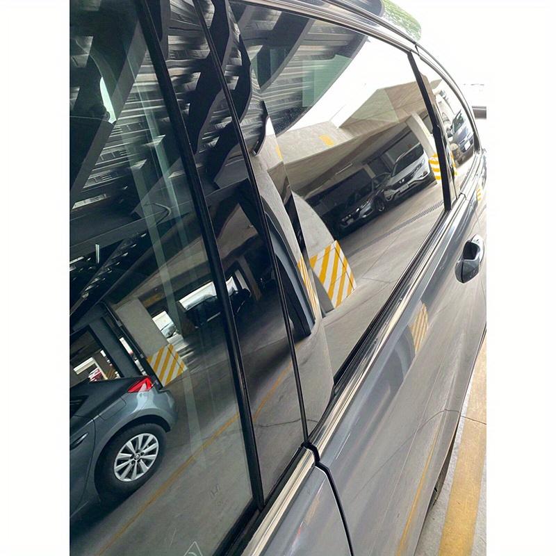 16Pcs Gloss Paino Black Pillar Post Fit For Toyota Corolla 2019 2020 20212022 Door Side Window Decal Cover Sticker Set