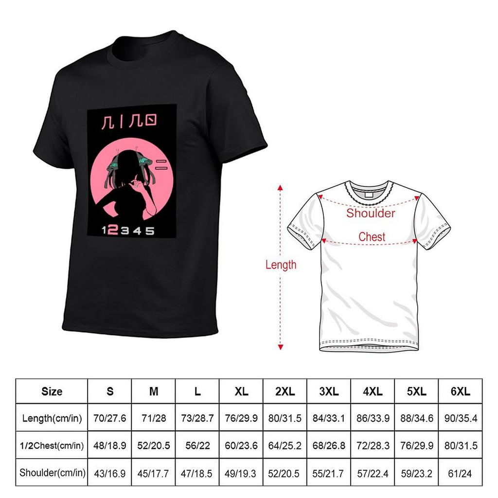 QUINTUPLET ANIME NAKANO NINO STYLE 25 TOUBON Classic Tshirt Blouse Boys Animal Print T Shirts for Men