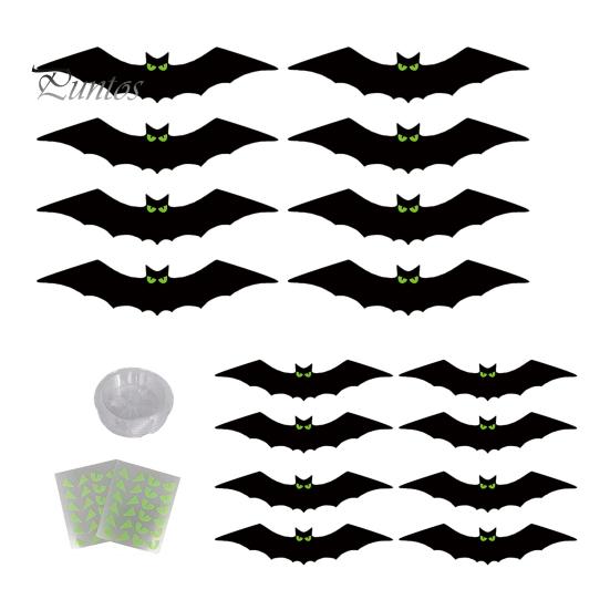 10 Pezzi Pipistrelli Decorazioni Di Halloween, Decorazioni Da Appendere