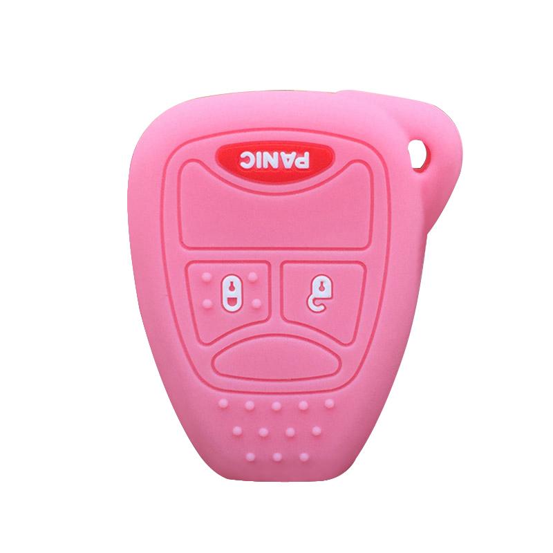 

Key Cover Case for Jeep Wrangler JK Grand Cherokee Compass Cap for Chrysler 300C Pacifica for Dodge Caliber Nitro Dakota Durango