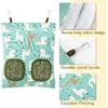 UP 3Pcs Hay Bag for Rabbits - 2-Hole Guinea Pig Hanging Hay Feeder for Rabbits, Chinchillas, Hamsters & Small Pets