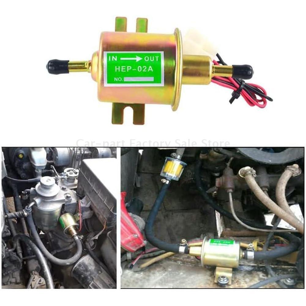 Universal 12V-24V Electronic Fuel Pump Diesel Petrol Fuel Pump For Car Modification Motorcycle ATV