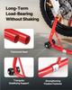 Motorcycle Front & Rear Stand Lift 850lb Spoolift Paddock Swingarm Arm Red