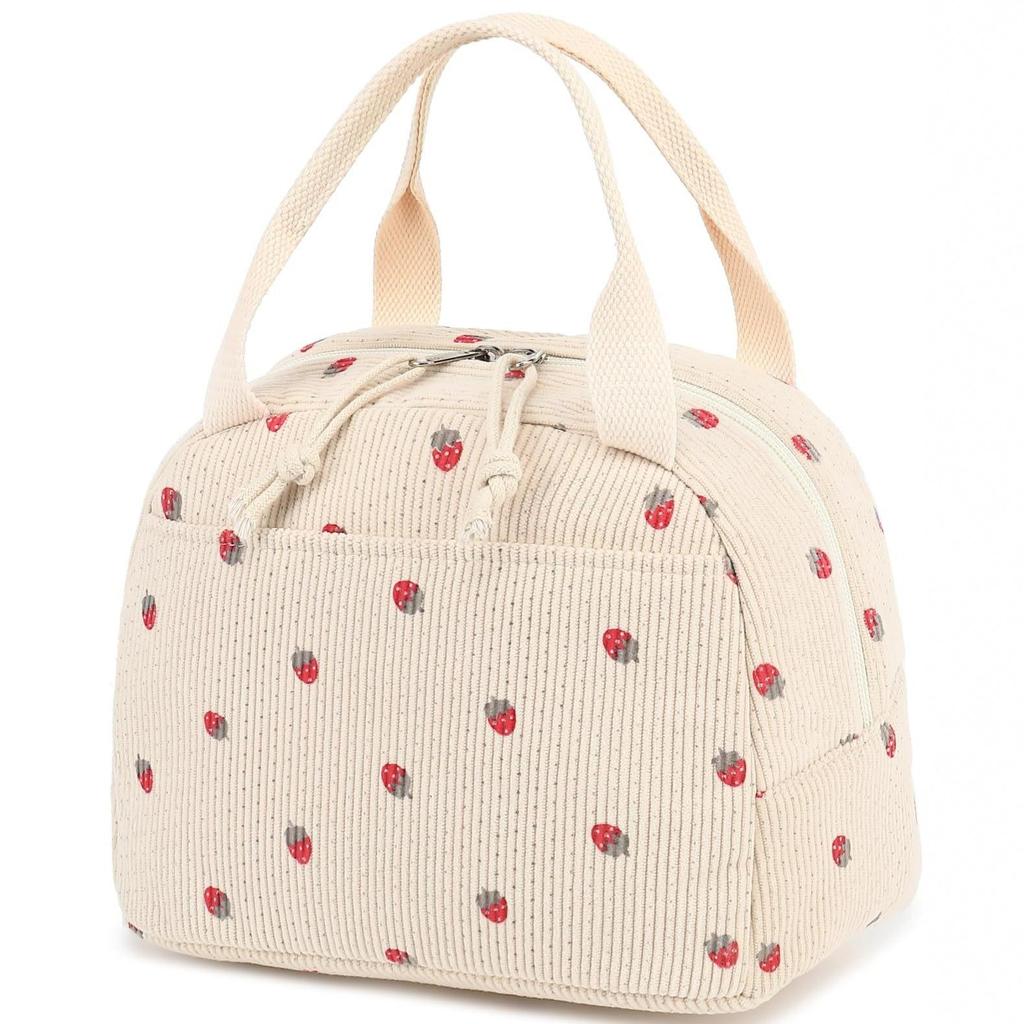 Insulated Reusable Lunch Tote for Adults - Portable Cooler Bag for Work or Picnics