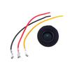 Round Led Switch 16A 12V Dc On/Off Spst 3Pin For Car Truck Dashboard Dash Rocker Boat Marine Off-Road Vehicle Control