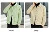 Men's Trendy Lapel Cotton Jacket: Thickened, Warm, Velvet-Padded Outerwear for Autumn and Winter.