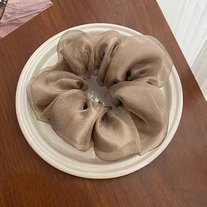 

KYDZSW Женские милые феи сетчатые резинки для волос однотонные эластичные резинки для волос завязки для волос аксессуары для волос для девочек