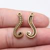 Octopus Seahorse Crab Shrimp Marine Life Charm Antique Bronze Zinc Alloy Jewelry Making Supplies Couple Style