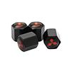 4pcs Car Decor Wheel Tire Valve Air Stem Airdust Cap Covers For Mitsubishi Ralliart Galant Mirage L200 EVO Xpander Cordia Pajero zjcr96