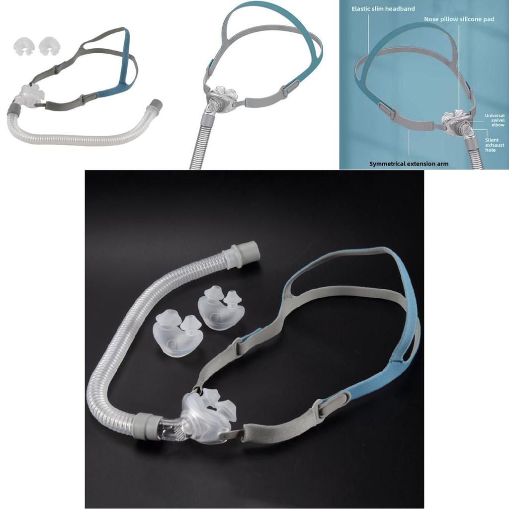 For Bmc P2 Cpap Universal Nasal Case W Headgear Sleep Helper For Continuous Use