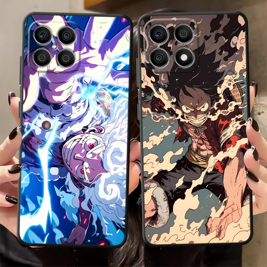 Case for Honor X7a 70 8X X8 X9a X9c 90 Lite X9 Funda Phone Cover Cool Luffy Anime