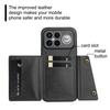 Pouzdro na telefon pro Xiaomi Poco F8 Ultra / Redmi K90 Pro Max 5G s sloty pro karty, stojánek, kůže + TPU kryt na telefon