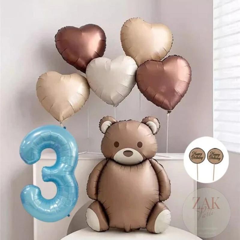 Entzückendes Bienen-Ballon-Set für Partydekorationen, Hochzeitsveranstaltungen, Aluminiumfolien-Ballons mit Tiermotiv, Ideal für festliche Anlässe