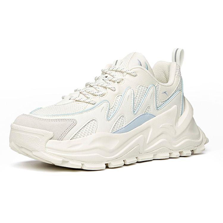 Anta Hot Low-Top Dad Shoes Women Sneakers Ivory-White 922048880-7